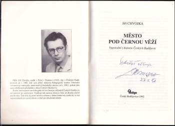 Jiří Chvojka: Město pod Černou věží