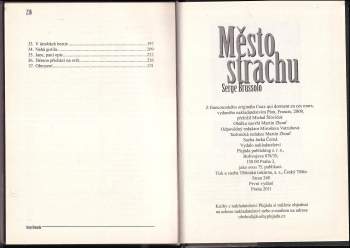 Serge Brussolo: Město strachu