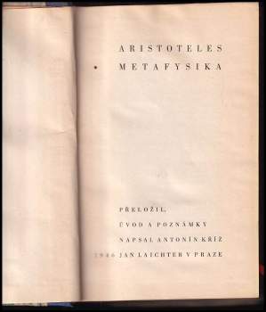 Aristotelés: Metafysika