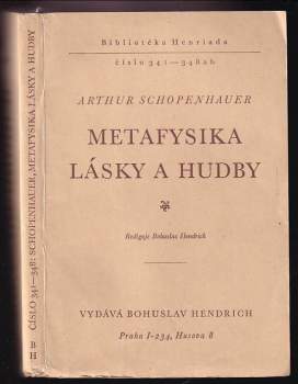 Johann Wolfgang von Goethe: Metafysika lásky a hudby