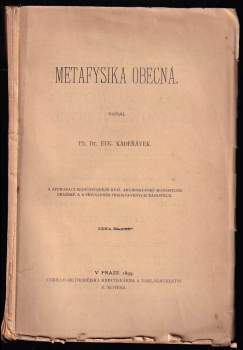 Metafysika obecná