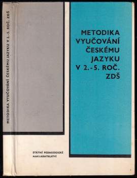 Metodika vyučování českému jazyku v 2.-5. ročníku ZDŠ