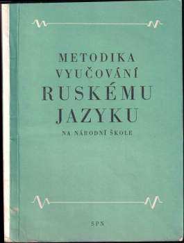 Metodika vyučování ruskému jazyku na národní škole