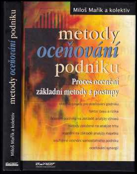 Miloš Mařík: Metody oceňování podniku