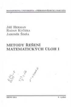 Metody řešení matematických úloh I