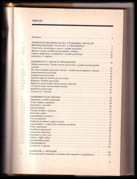 Jaromír Janoušek: Metody sociální psychologie