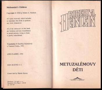 Robert A Heinlein: Metuzalémovy děti