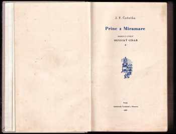 František Josef Čečetka: Princ z Miramare