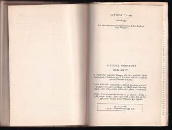 Virginia Woolf: Mezi akty