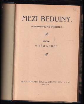 Vilém Němec: Mezi Beduiny