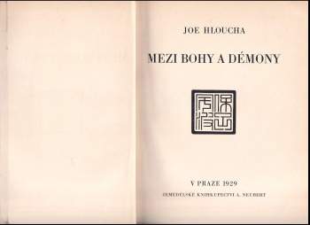 Joe Hloucha: Mezi bohy a démony