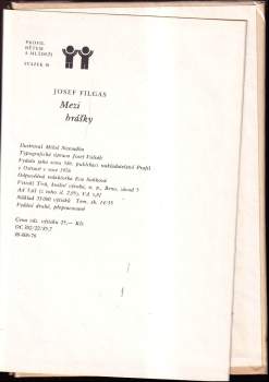 Josef Filgas: Mezi brášky
