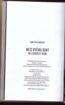 Nina Špitálníková: Mezi dvěma Kimy