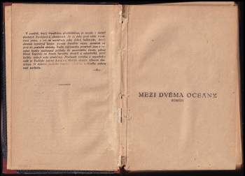 Zdeněk Matěj Kuděj: Mezi dvěma oceány