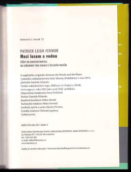 Patrick Leigh Fermor: Mezi lesem a vodou