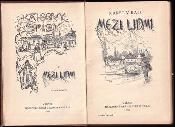 Karel Václav Rais: Mezi lidmi
