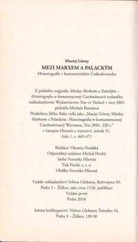 Maciej Górny: Mezi Marxem a Palackým