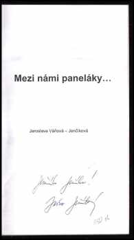 Jiří Čermák: Mezi námi paneláky--
