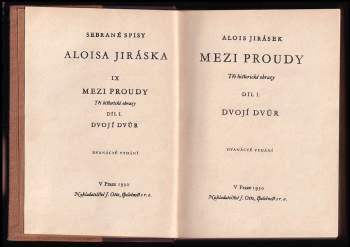 Alois Jirásek: Mezi proudy