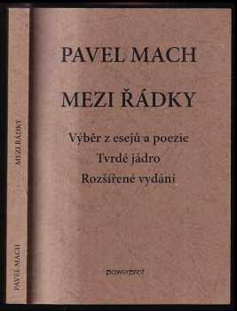 Pavel Mach: Mezi řádky