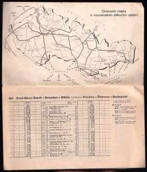 Mezinárodní dálkové spoje ČSD 1967-1968
