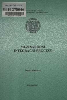 Mezinárodní integrační procesy