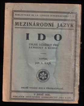 Mezinárodní jazyk IDO