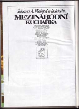Juliana Anna Fialová: Mezinárodní kuchařka
