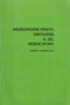 Mezinárodní právo obchodní