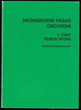 Mezinárodní právo obchodní