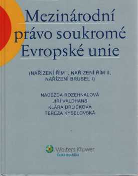 Mezinárodní právo soukromé Evropské unie