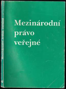Mezinárodní právo veřejné