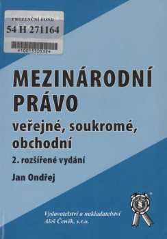 Mezinárodní právo veřejné, soukromé, obchodní