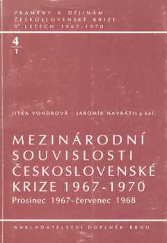 Mezinárodní souvislosti československé krize 1967-1970