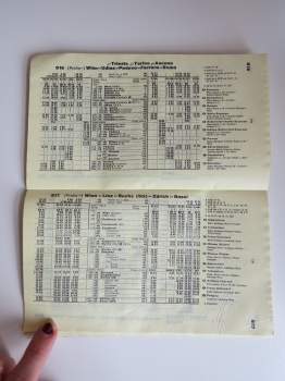 Mezinárodní vlakové spoje ČSD 1989-1990