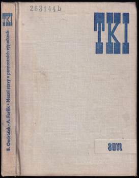 Emanuel Ondráček: Mezní stavy v pevnostních výpočtech
