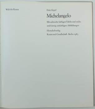 Fritz Erpel: Michelangelo