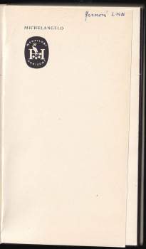 Bohumír Mráz: Michelangelo