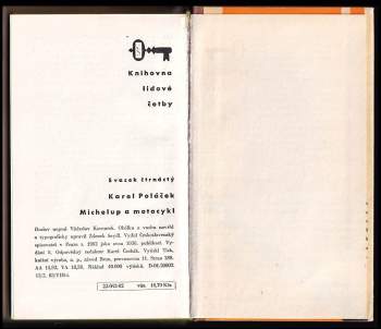 Karel Poláček: Michelup a motocykl