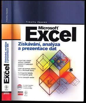Microsoft Excel : získávání, analýza a prezentace dat