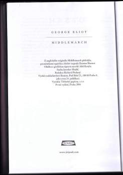 George Eliot: Middlemarch