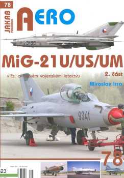 MiG-21U/US/UM v čs. a českém vojenském letectvu