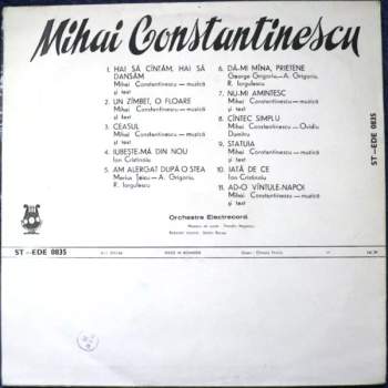 Mihai Constantinescu: Mihai Constantinescu