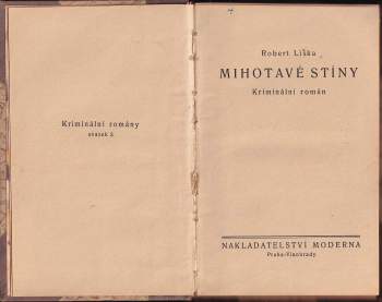 Robert Fuchs-Liska: Mihotavé stíny