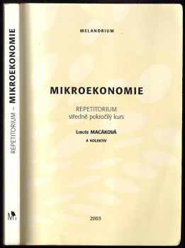 Mikroekonomie: repetitorium