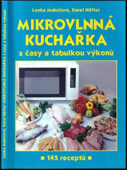 Mikrovlnná kuchařka s časy a tabulkou výkonů