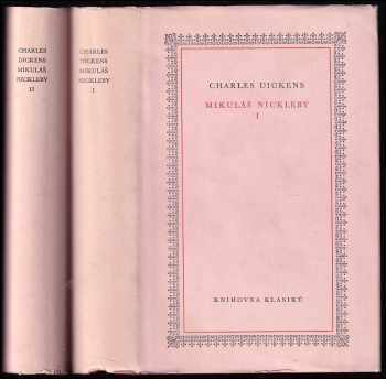Charles Dickens: Mikuláš Nickleby (2 svazky)
