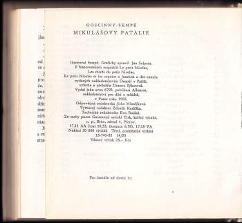 René Goscinny: Mikulášovy patálie