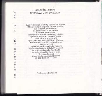 René Goscinny: Mikulášovy patálie