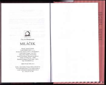 Guy de Maupassant: Miláček
